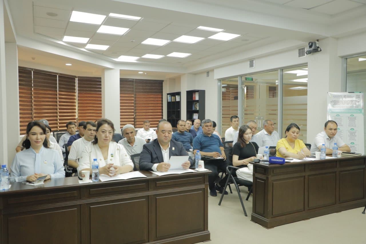 A press event was held by the Tashkent City Administration of the State Cadastre Chamber on the topic of works carried out to implement Law No. 937.