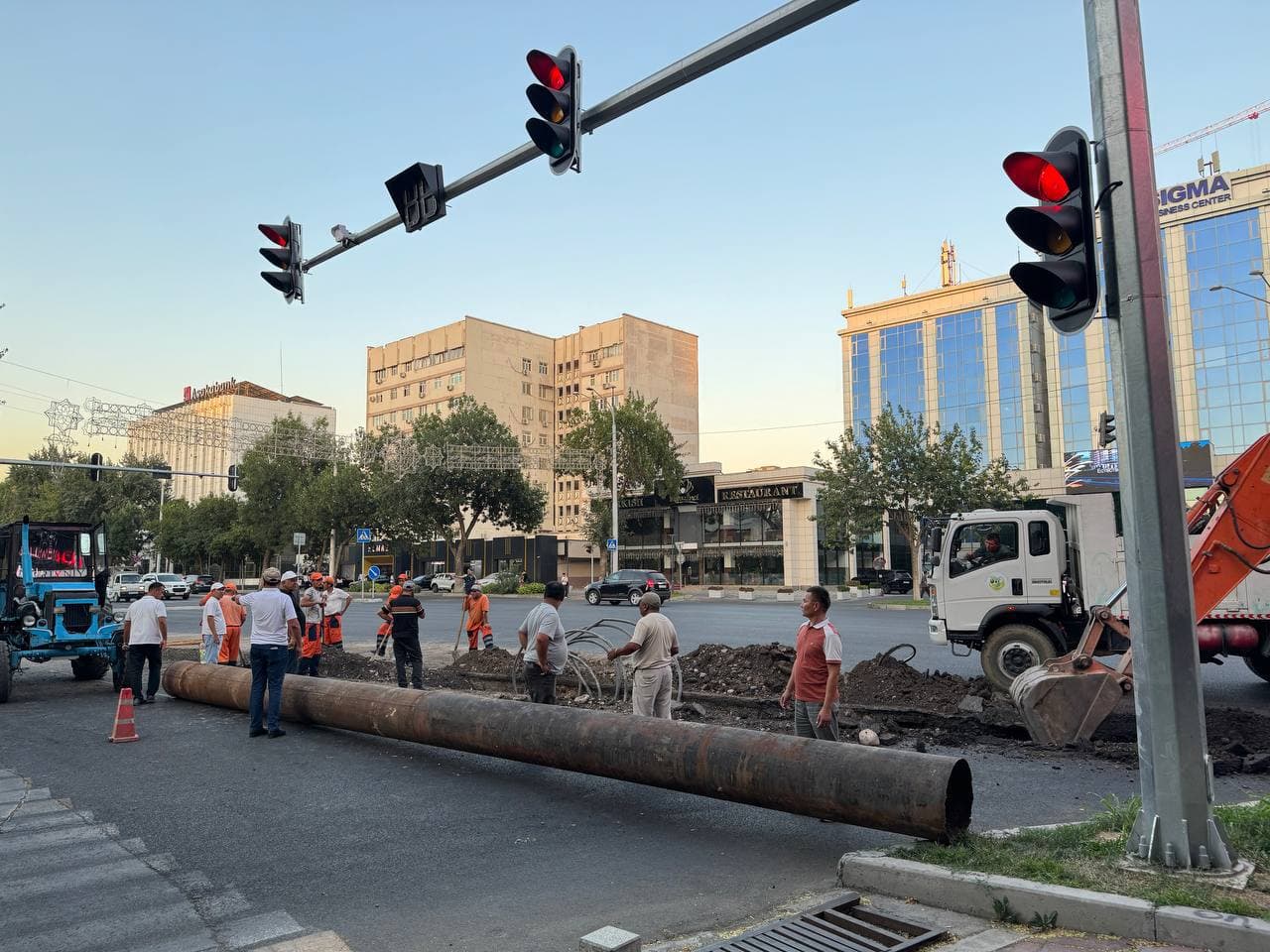 Work continues to create a more convenient and safe urban environment for the population and to improve engineering and communication infrastructure.