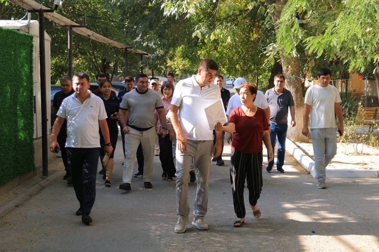 Clear tasks have been defined regarding landscaping works in the “Temiryo‘lchilar” and “Birodarlik” mahallas